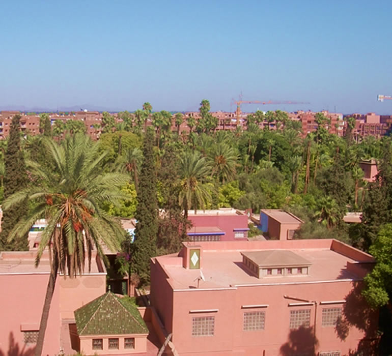 Quartier Majorelle à Marrakech